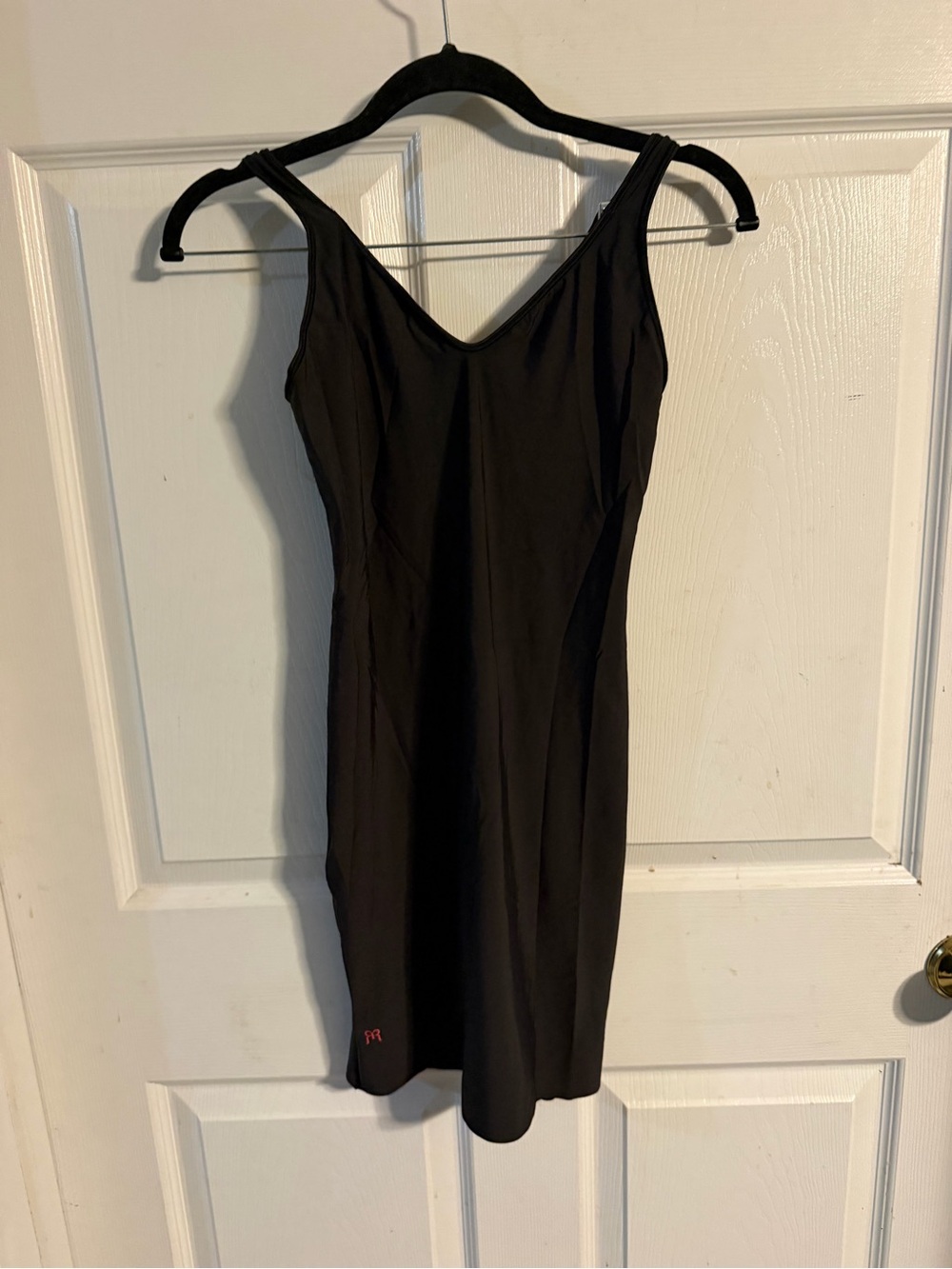 Ruby Ribbon Black Scoop-Neck Shaping Slip